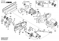 Bosch 3 600 H34 600 Ake 40 S Chain Saw 230 V / Eu Spare Parts